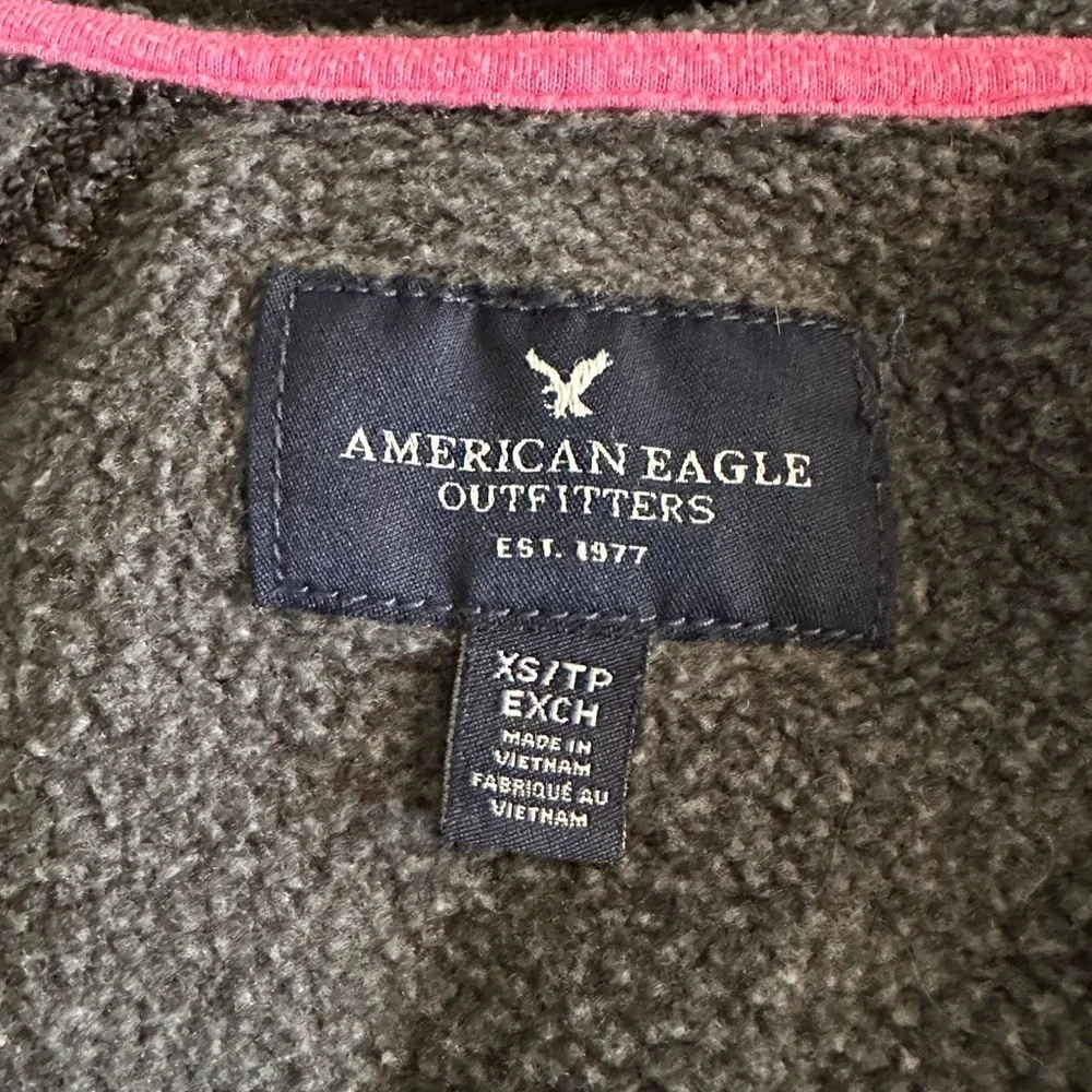 American Eagle zip down gray jacket size XS - Picture 7 of 12